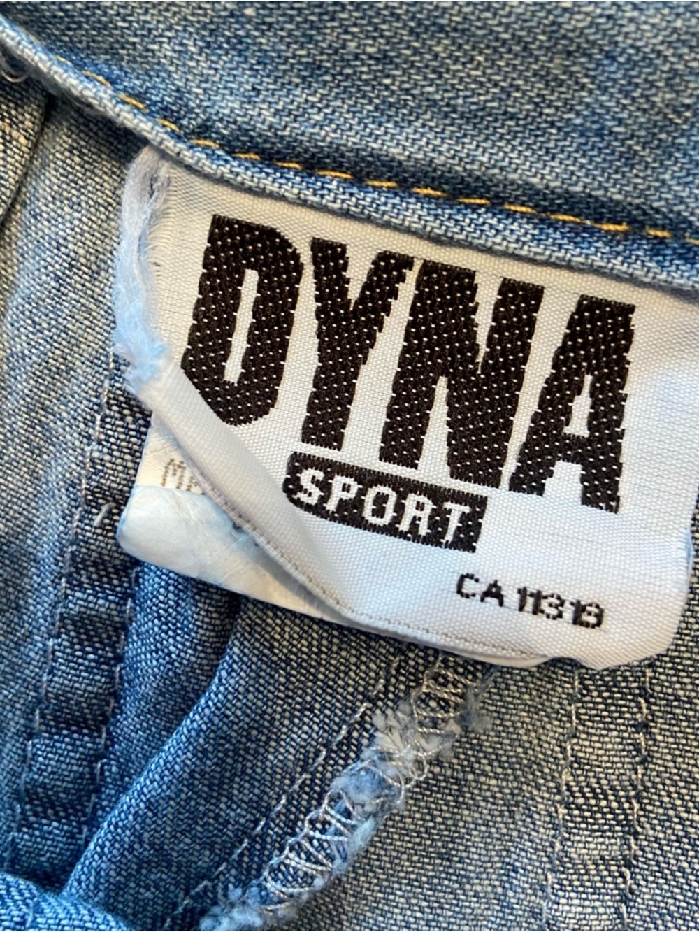 Y2K 90s Dyna Sport Pleated Lightweight Denim Skirt Women’s Size 5 - Picture 5 of 7